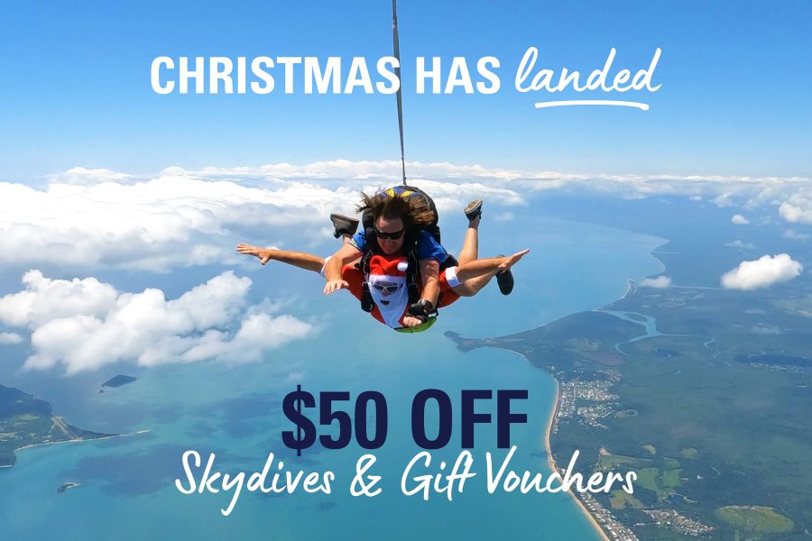 SkyDive St Kilda Christmas Voucher offer